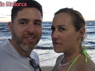 Banging a Curvy Large Breasts German Tourist Picked Up in The Beach