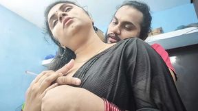 Sweet Lekshmi's creamy nectar lapped from perky tits to dripping cunt&#x1F32E;&#xFE0F;, Ice cream BJ