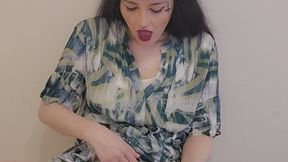 Mormon Girl Masturbates through her Magic Underwear