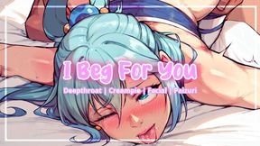 [hentai Joi] Aqua Gets Fucked Hard After Party And Begs For More (blowjob, Cow-girl, Paizuri, Deepthoroat, Creampie)