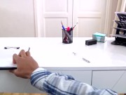 Tall Russian Teen luxury Secretary gets Blacked by her Boss