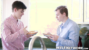 Horny Anthony Pierce & Tyler Cruise fucks some stepmum pies