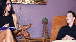 Hot therapist in heels & glasses (brief)
