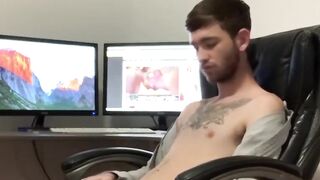 Tattooed Tease Jacob Daniels Unleashes his Dark Side