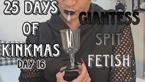 25 Days of Kinkmas Day 16: Giantess spit fetish