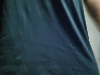 trying on cute pants and a hawt couple