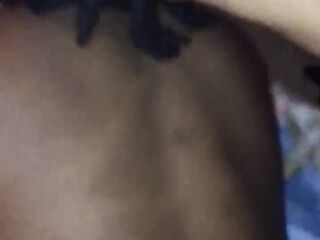 Fuckin black gf with butt-ramming in