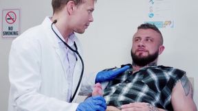 Crush Daddy gets full check up and blowjob from Ethan Chase