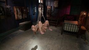 Curvy MILF Bound And Double Fucked
