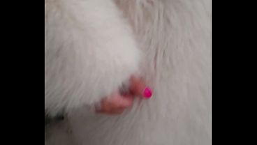 Deutsche Prostituierte Milf Sandra mit wei&szlig_em Pelz aus Ludwigsburg