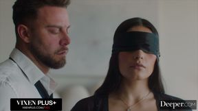 Deeper. Obedient Isa Bella Cums While Being Dominated In Rough BDSM Fantasy, She's Blindfolded And Spanked
