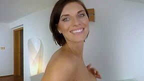 Jennifer Jane In Hottie Riding In The Morning