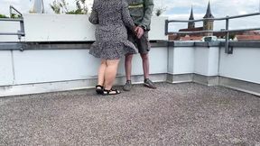 Holding On To A Mature MILF's Ass While She Makes Me Cum