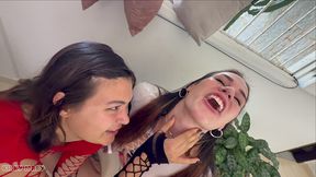 sensual yet rough threesome - kinky mary enjoying every thrust