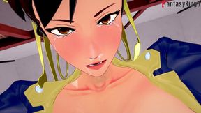 chun-li fornite and naked blowjob and fucking - red2 - street fighter - full & full pov on sheer & ptrn: fantasyking3