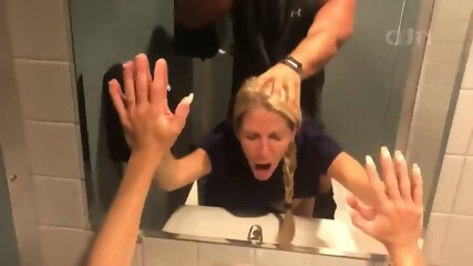 Boss Visits The Sexy Nurse in Hospital's Bathroom