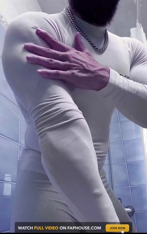 You Can See This Crazy Lines Through the Thin Cloth