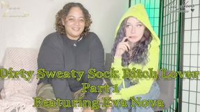 Dirty Sweaty Sock Lover, A Beta Submissive With Eva Nova