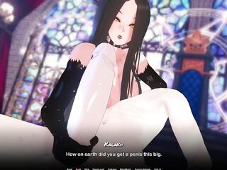 Demon Princess Plays with My Large Schlong