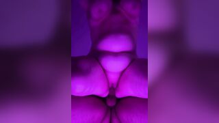 Chubby Wife Fucked in Her Fat Pussy and Filled With Cum
