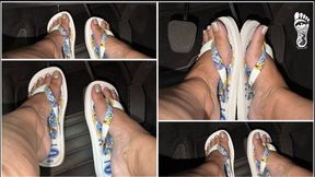 Juliette_RJ New Havaianas Pedal Pumping with Cum Countdown - FOR MOBILE DEVICES USERS - PEDAL PUMPING - BBW LEGS - REVVIG - FOOT FETISH - ARCHED FEET - DRIVING - BRAZILIAN MILF - HAVAIANAS FLIP FLOPS - HARD DICK - EDGING - CUM COUNTDOWN