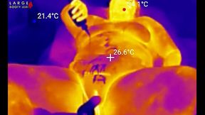 First BBC Sex Machine Fuck: Oiled Up BBW Cums Hard on Your Massive Cock &mdash;  15 Min Ride and Cum Countdown &mdash;  POV Thermal (4K Landscape)