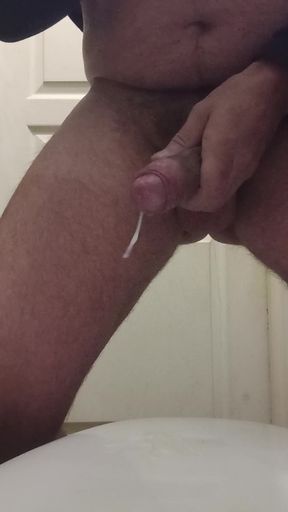 Handjob at the toilet 10