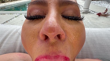 PLANTING MY HUGE COCK IN MARIE MONET FAT PUSSY ON POV