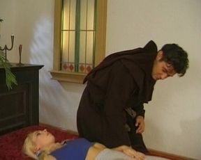 Blonde German Double Fucked in Threesome