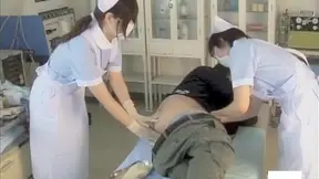 Japanese Nurse Uses Latex Gloves To Tease And Pleasure Patients