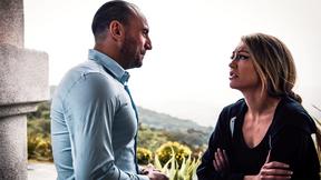 ”Helpless petite blonde MILF gets pounded by a cunning mature stud”