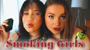 Girlfriends Get Smoky Together