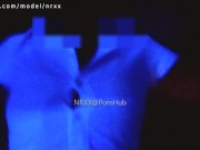 คาชุดนักศึกษา UV LIGHT EFFECT THAI COLLEGE STUDENT UNIFORM BACKLIGHTING POV