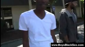 Blacks Thugs Breaking Down Sissy White Boys 18