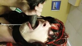 college sissy worships BBC till it nuts