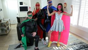 Hime Marie, Sophia West in When My Swap Family Does A Super Hero Event - S3:E1