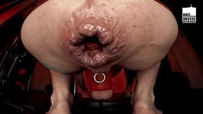 Horny Axel Abysse Rides Big Toy After Gaping His Wide Asshole