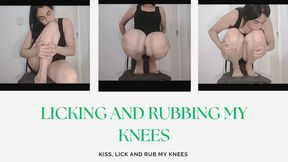 Seducing you with my legs and knees