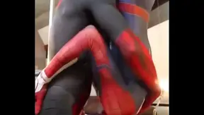 Spidey Takes It Deep: Steamy Superhero Blowjob Action – 18+