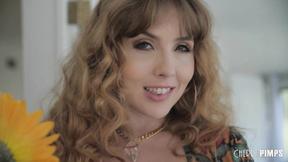 ”Big Tits Lena Paul Spreads Her Unshaved Beaver While Troy Licks Her Beaver”