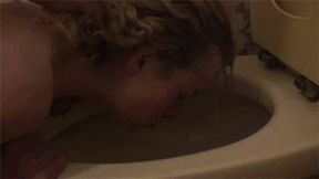 Toilet fun for the deceitful filthy whore - Nasty Natascha & The Cheating Slut - HD MP4