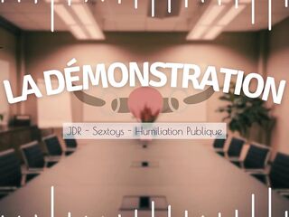 Your boss tries sex tools on u in public - english audio femdom