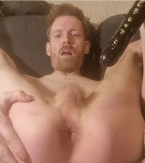 Love that dildo deep in my gay pussy, because i'm a huge slut who loves showing it