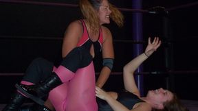 Pantyhose Pro Wrestling - Hellena Heavenly vs Navaeh (IN HIGH DEFINITION)