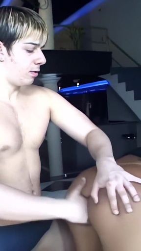 Filthy Tranny Cock Lover Swallows It All with Glee