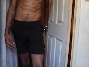 Sneaking off from the family cookout to get a Nut