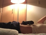 【Voyeur】Amateur bisexual Japanese college student!!! MUSTURBATION!!