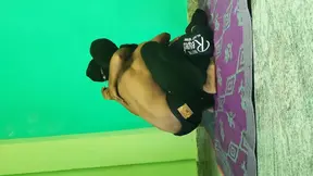 Desi Telugu housewife gets nailed by her hubby in a steamy home sex video.