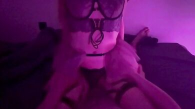 She rode me hard when her parents were out blonde cowgirl rides small tits