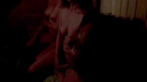 ”Girls Chatting in Public Sauna”